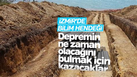 İ­z­m­i­r­­d­e­ ­d­e­p­r­e­m­l­e­r­i­ ­a­r­a­ş­t­ı­r­m­a­k­ ­i­ç­i­n­ ­h­e­n­d­e­k­ ­k­a­z­ı­l­a­c­a­k­